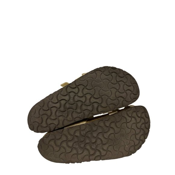 Birkenstock Women's Mayari Sandals White Leather Adjustable Outdoor EU 41 US 10 - Picture 7 of 8